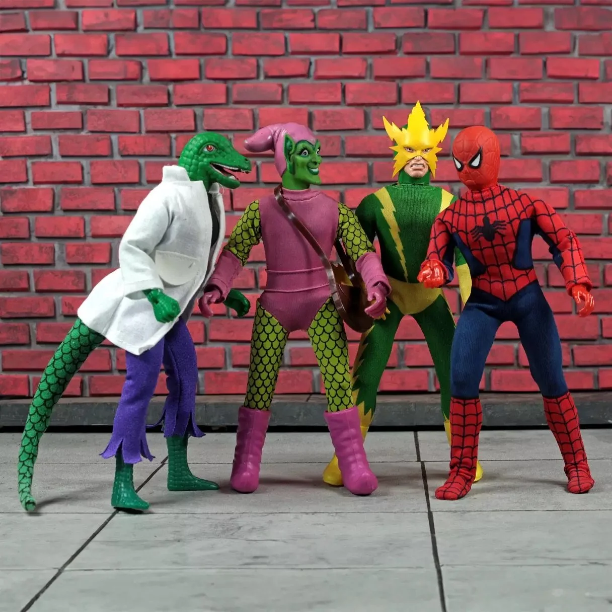 Mego Spider-Man Action Figure Set on Disney Store — EXTRA MAGIC